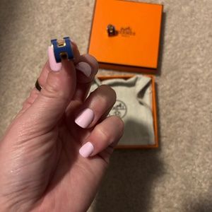 Hermes Mini Pop H Earrings